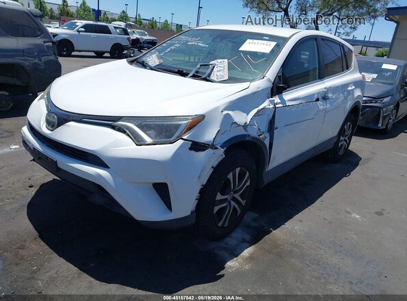 2T3ZFREV2JW461308 2018 TOYOTA RAV4 White წინა მარცხენა ხედი სამი მეოთხედიდან