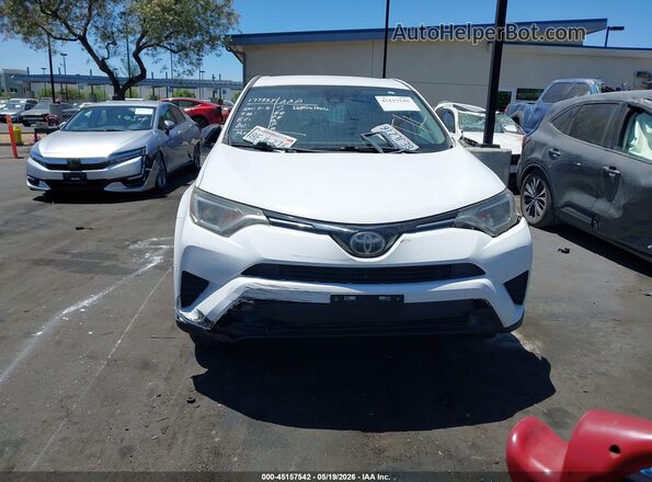 2T3ZFREV2JW461308 2018 TOYOTA RAV4 White ხელსაწყოთა პანელის ხედი