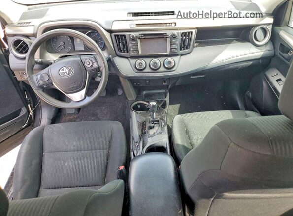 2T3ZFREV2JW495121 2018 TOYOTA RAV4 Black Vista del salpicadero