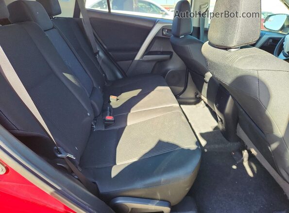2T3ZFREV3JW499081 2018 TOYOTA RAV4 Red უკანა სავარძლების ხედი