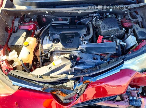 2T3ZFREV3JW499081 2018 TOYOTA RAV4 Red უკანა სალონის ხედი