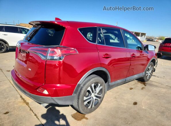 2T3ZFREV3JW499081 2018 TOYOTA RAV4 Red უკანა მარჯვენა