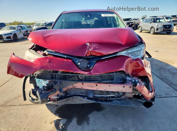 2T3ZFREV3JW499081 2018 TOYOTA RAV4 Red წინა ხედი