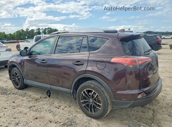 2T3ZFREV4HW330780 2017 TOYOTA RAV4 Maroon უკანა მარცხენა