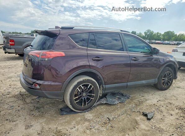 2T3ZFREV4HW330780 2017 TOYOTA RAV4 Maroon უკანა მარჯვენა