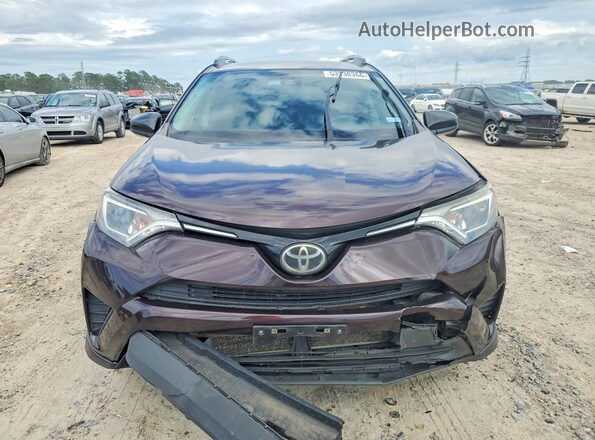 2T3ZFREV4HW330780 2017 TOYOTA RAV4 Maroon წინა ხედი