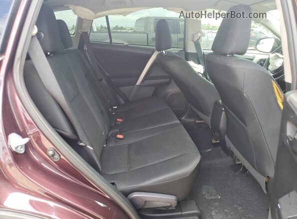 2T3ZFREV4HW330780 2017 TOYOTA RAV4 Maroon უკანა სალონის ხედი