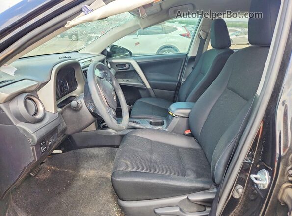 2T3ZFREV4HW390168 2017 TOYOTA RAV4 Black Vista interior delantera
