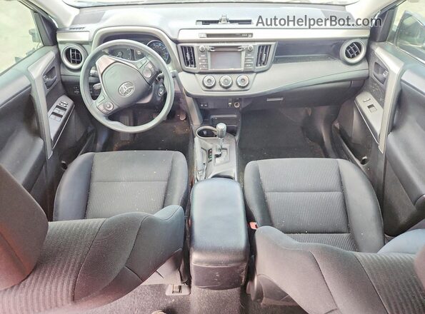 2T3ZFREV4HW390168 2017 TOYOTA RAV4 Black Vista del salpicadero