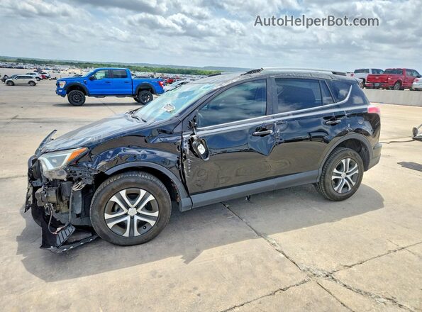 2T3ZFREV4HW390168 2017 TOYOTA RAV4 Black Vista tres cuartos delantera izquierda