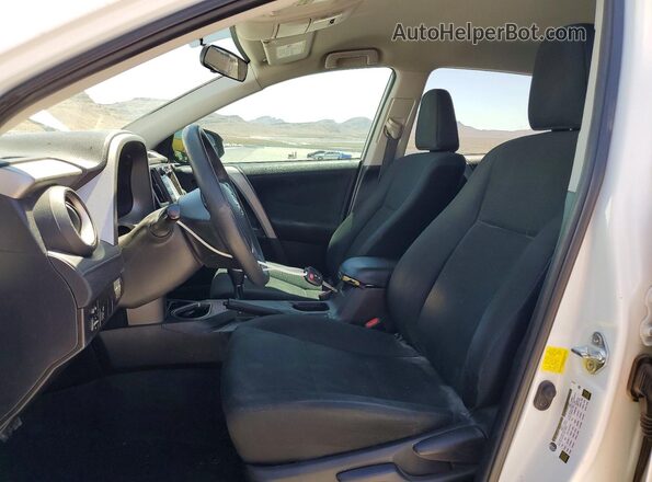 2T3ZFREV5GW258812 2016 TOYOTA RAV4 White Front interior view