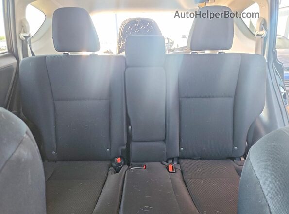 2T3ZFREV5GW275089 2016 TOYOTA RAV4 Black Հետևի նստատեղերի տեսք