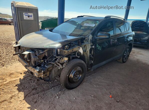 2T3ZFREV5GW275089 2016 TOYOTA RAV4 Black Առջևի ձախ երեք քառորդ տեսարան