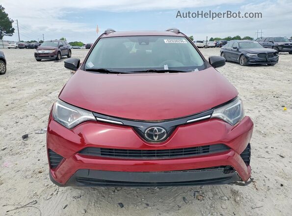 2T3ZFREV5JW494268 2018 TOYOTA RAV4 Red Вид спереду
