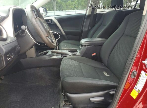2T3ZFREV5JW494268 2018 TOYOTA RAV4 Red Вид салону спереду