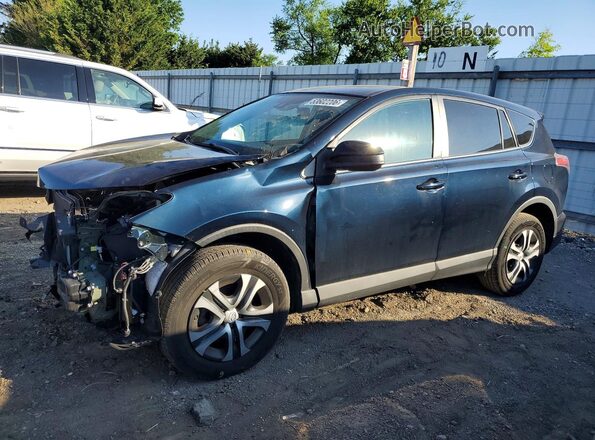 2T3ZFREV5JW502059 2018 TOYOTA RAV4 Blue Front left