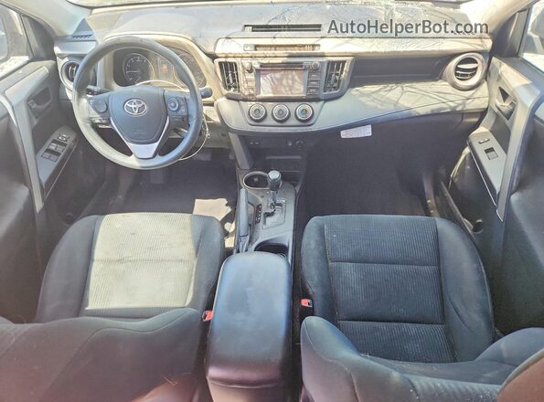 2T3ZFREV6JW417246 2018 TOYOTA RAV4 Charcoal Dashboard view