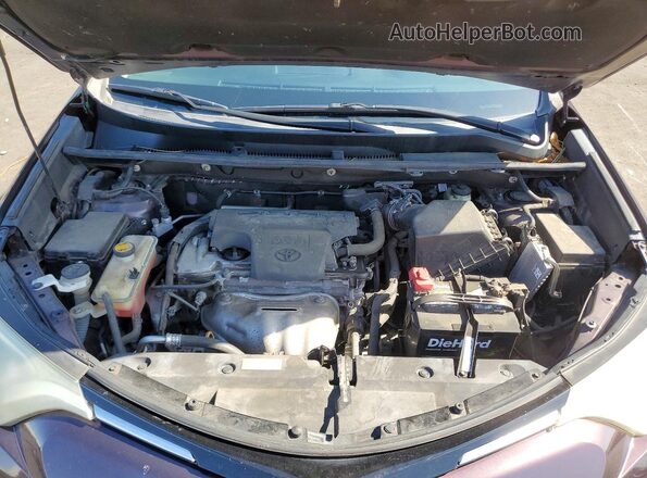 2T3ZFREV7HW364003 2017 TOYOTA RAV4 Purple Engine compartment view