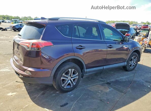 2T3ZFREV7HW364003 2017 TOYOTA RAV4 Purple Rear right