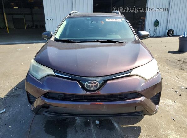 2T3ZFREV7HW364003 2017 TOYOTA RAV4 Purple Front view