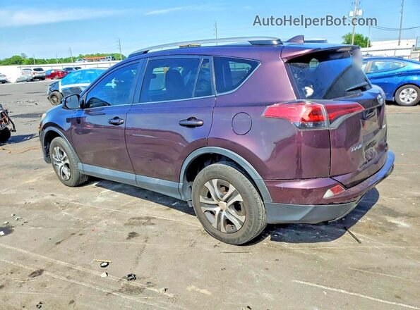 2T3ZFREV7HW364003 2017 TOYOTA RAV4 Purple Rear left