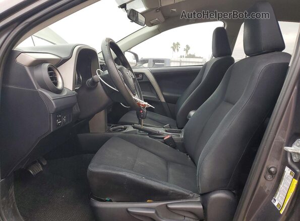 2T3ZFREV9GW235128 2016 TOYOTA RAV4 Gray Vista interior delantera