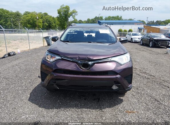 2T3ZFREV9GW282482 2016 TOYOTA LE Фиолетовый Вид задней части салона