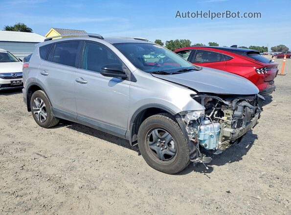 2T3ZFREV9HW387671 2017 TOYOTA RAV4 Серебряный Передняя правая четверть