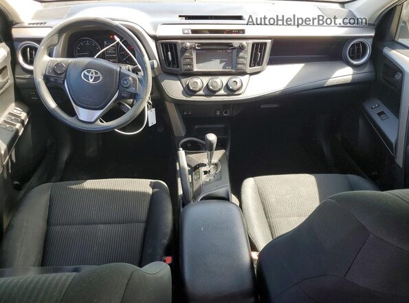 2T3ZFREV9HW387671 2017 TOYOTA RAV4 Серебряный Вид панели приборов
