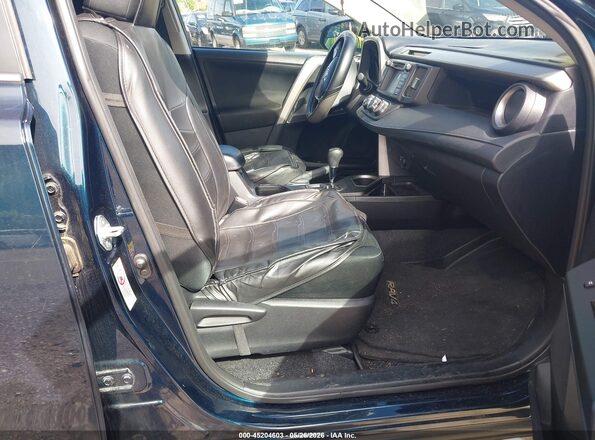 2T3ZFREVXHW317838 2017 TOYOTA RAV4 Blue Front interior view