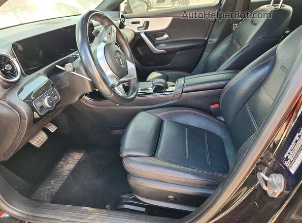 WDD3G4FB2KW024704 2019 MERCEDES-BENZ A Black წინა პანელის ხედი