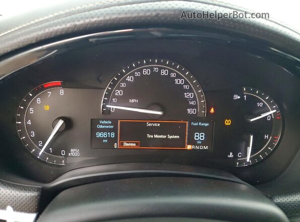 2G61U5S37K9114912 2019 CADILLAC XTS Черный Вид задних сидений