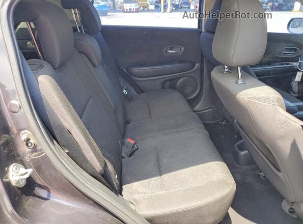 3CZRU5H37GM722865 2016 HONDA HR-V Gray Вид задньої частини салону