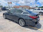 2018 Infiniti Q50 3.0t Luxe Черный vin: JN1EV7AP5JM354296