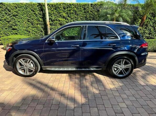 4JGFB4JB5NA765004 2022 MERCEDES-BENZ GLE Blue Панорамний вид салону 360°