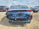2018 Honda Civic Touring Синий vin: JHMFC1F99JX011972