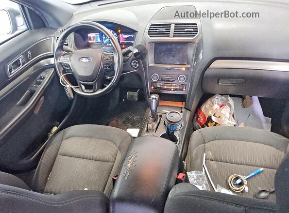 1FM5K8D89KGA61822 2019 FORD FORD EXPLORER Black Widok deski rozdzielczej