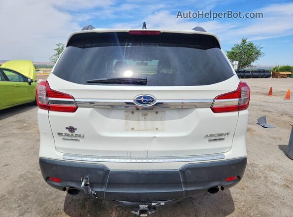 4S4WMAPD7L3427932 2020 SUBARU ASCENT Белый Вид салона спереди