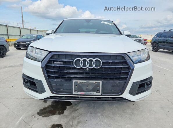 WA1VAAF75JD042598 2018 AUDI Q7 White Vista trasera