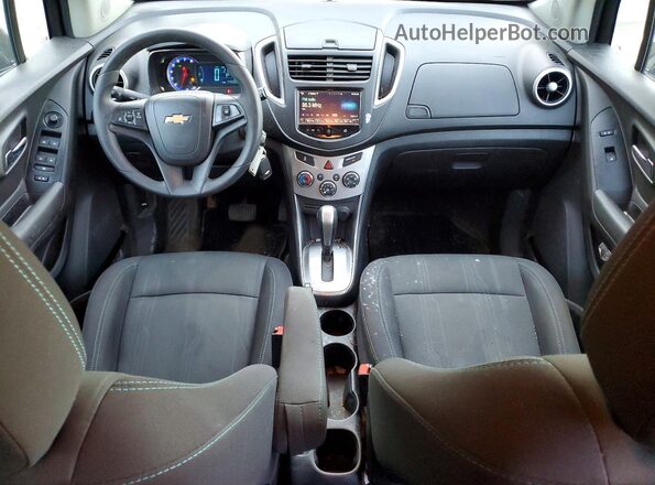 3GNCJPSB5GL140809 2016 CHEVROLET TRAX Charcoal Vista del salpicadero
