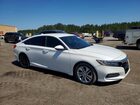 2018 Honda Accord Lx White vin: 1HGCV1F19JA152831