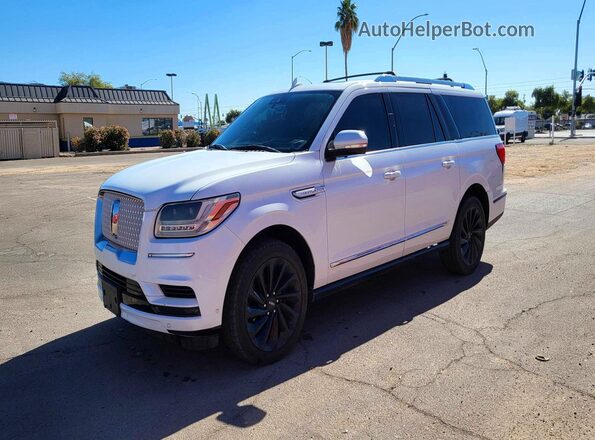 5LMJJ3LT8LEL10177 2020 LINCOLN NAVIGATOR Белый Задняя правая четверть