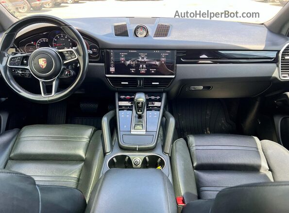 WP1AA2AY2KDA00870 2019 PORSCHE CAYENNE White Instrument cluster view
