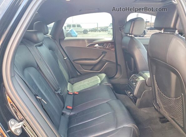 WAUCFAFC0GN134200 2016 AUDI A6 Черный Вид задней части салона