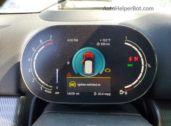 WMZ53BR06R3R70572 2024 MINI COOPER Серебряный Вид задних сидений