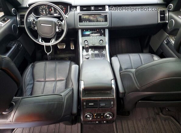 SALWV2SV1JA401609 2018 LAND ROVER RANGE Серебряный Вид щитка приборов