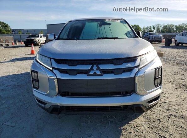 JA4AP3AU6LU019565 2020 MITSUBISHI OUTLANDER Серебряный Вид сзади