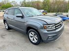 2018 Volkswagen Atlas Se Серебряный vin: 1V2KR2CA9JC505158