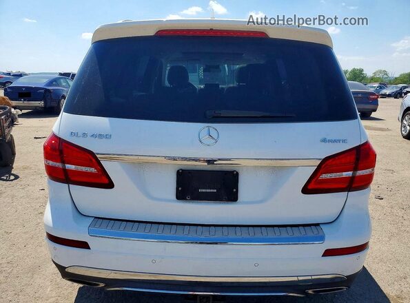 4JGDF6EE8HA957968 2017 MERCEDES-BENZ GLS White წინა სალონის ხედი