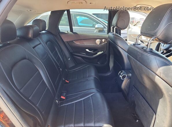 WDC0G4JB9GF011633 2016 MERCEDES-BENZ GLC-CLASS Black Vista interior trasera